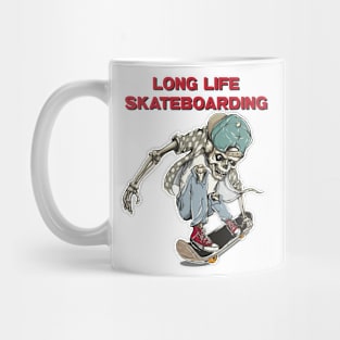 Long life skateboarding Mug